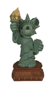A Limited Edition Minnie Mouse Statue of Liberty Big Fig.