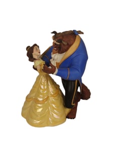 A Belle and The Beast Figurine.