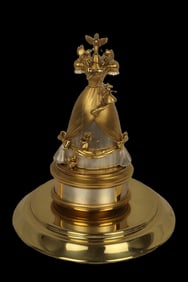 A Limited Edition Olszewski Cinderella's Lovely Dress Jewelry Box.