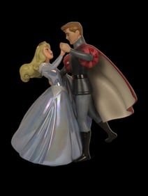 A Sleeping Beauty Figurine