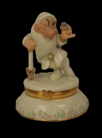 A Grumpy Treasure Box Figurine by Lenox.