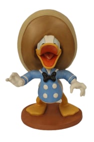 A WDCC Donald Duck Three Cabelleros Figure.