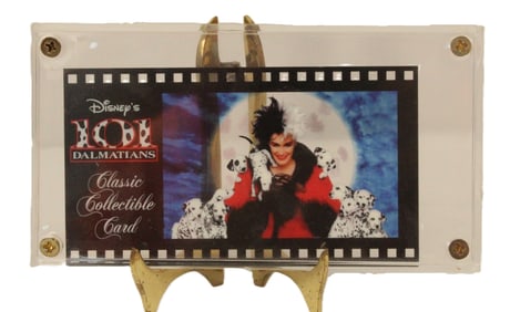 A 101 Dalmations Live Action Celluloid Card.