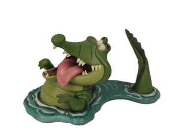 A WDCC Tick-Tock Croc Figurine.