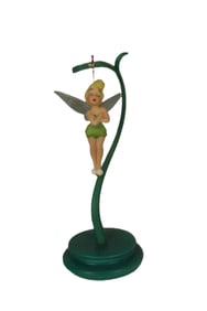 A Limited Release WDCC Tinker Bell Ornament Stand and Special Release Ornament.