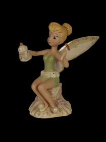 A Lenox Tinker Bell Figurine.