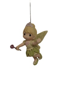 A Precious Moments Tinkerbell Ornament.