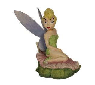 A Disney Store Tinker Bell Figurine.