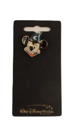 An Arribas Brothers Sorcerer Mickey Brooch.