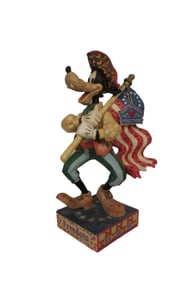 A Jim Shore Patriotic Goofy Figurine.