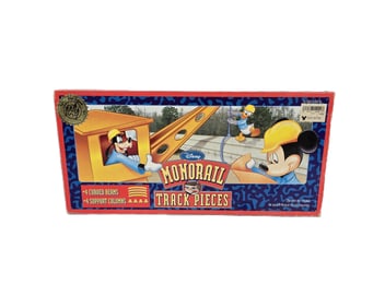 A Vintage Monorail Toy Track Set.