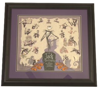 A Nightmare Before Christmas Sericel