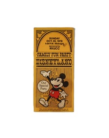 A Family Fun Party Private Party Disneyland Ticket