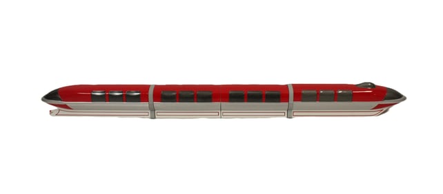 A Full Length Mark II Monorail Model.