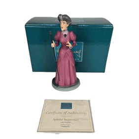 A WDCC Cinderella “Slipper Scene?? Lady Tremaine Figurine Autographed by Ilene Woods.