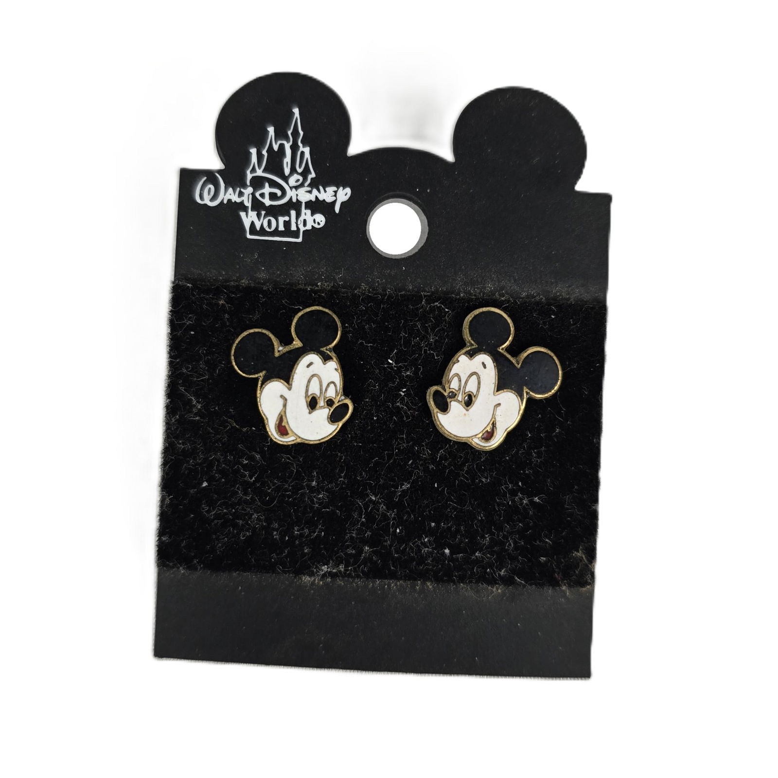 A Pair of Vintage Mickey Mouse Face  Earrings. (1 of 2)