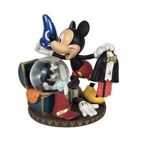 A Mickey's Treasure Hunt Figure With Snow Globe.