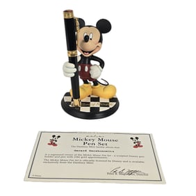 A Mickey Mouse Pen Set.