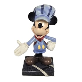 An All Aboard Mickey Figurine.