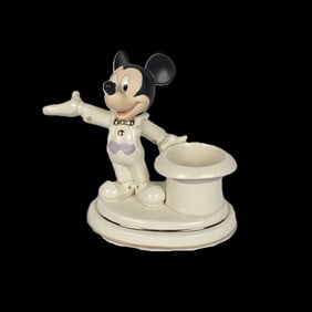 A Lenox Mickey Mouse Votive Candle Holder.