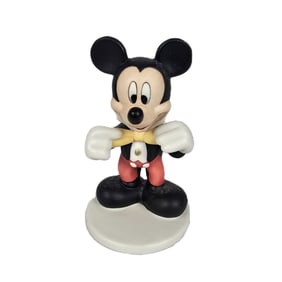A Porcelain Mickey Mouse Park Costume Figurine.