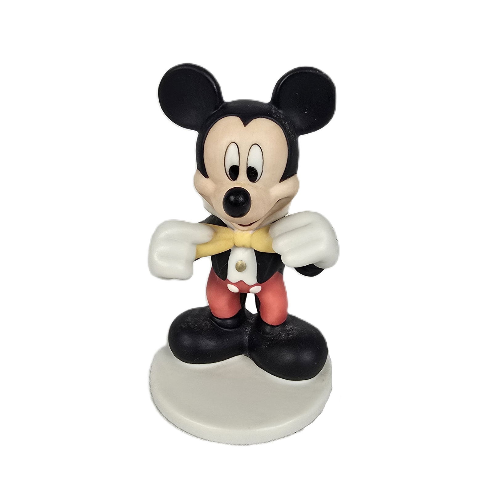 A Porcelain Mickey Mouse Park Costume Figurine. (1 of 2)