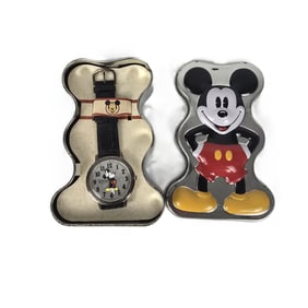 A 3-D Mickey Mouse Watch.