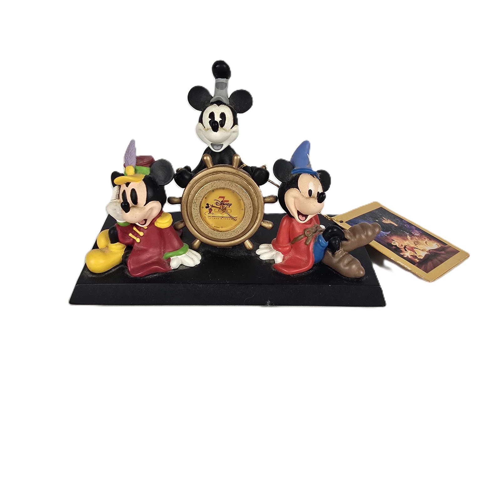 A 75 Years of Love and Laughter Desk Clock. (1 of 4)