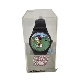 A Golfing Mickey Watch.