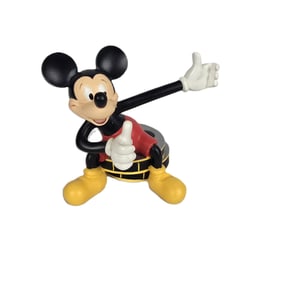 A Mickey Mouse On Film Reel Figurine.