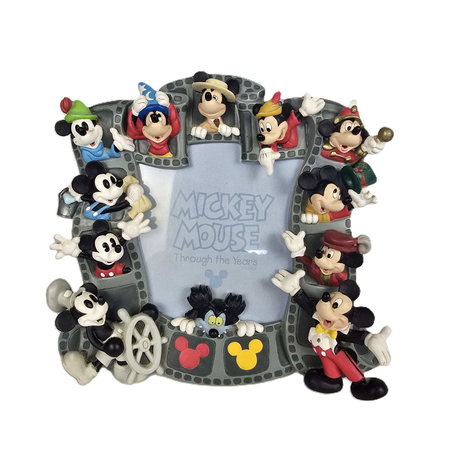 A Mickey Mouse Through The Years Photo Frame. (1 of 2)
