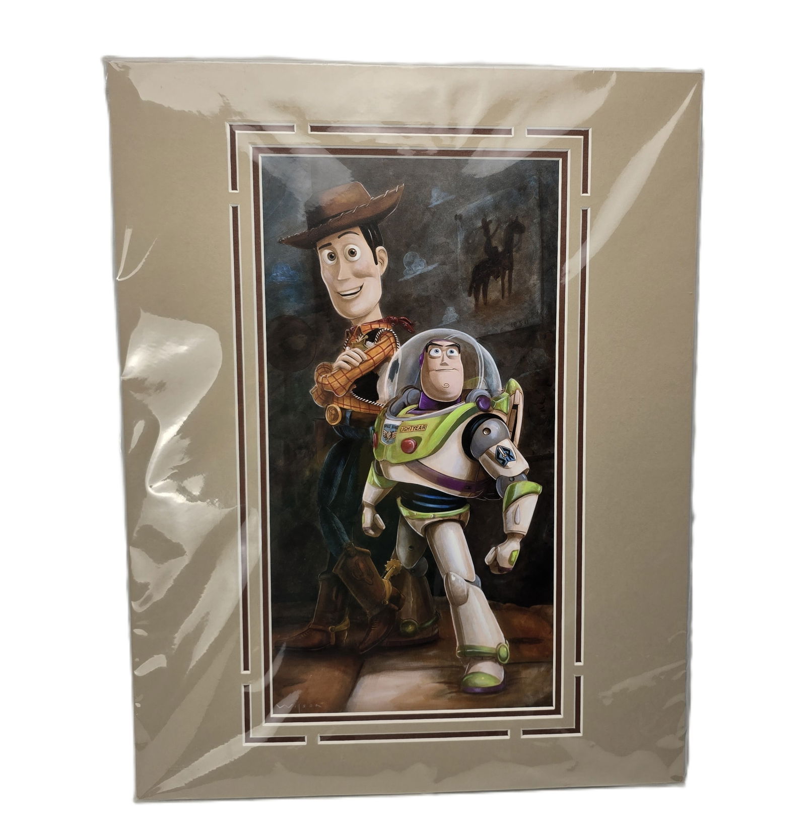 A Buzz and Woody Print. (1 of 2)