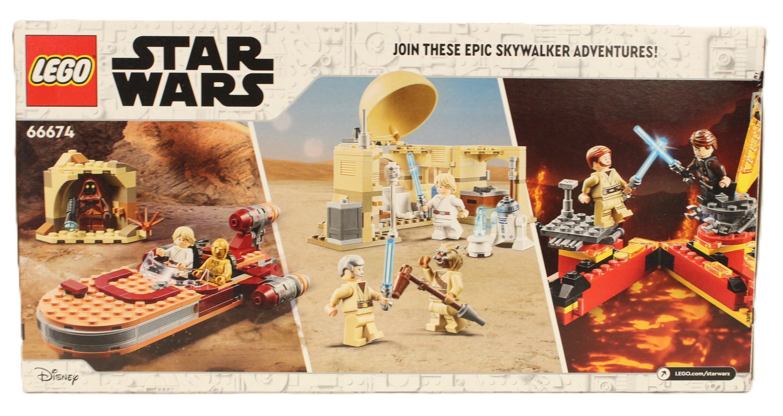 A Sealed New-In-Box Skywalker Adventures 3-In-1 Lego Set 66674. (1 of 2)