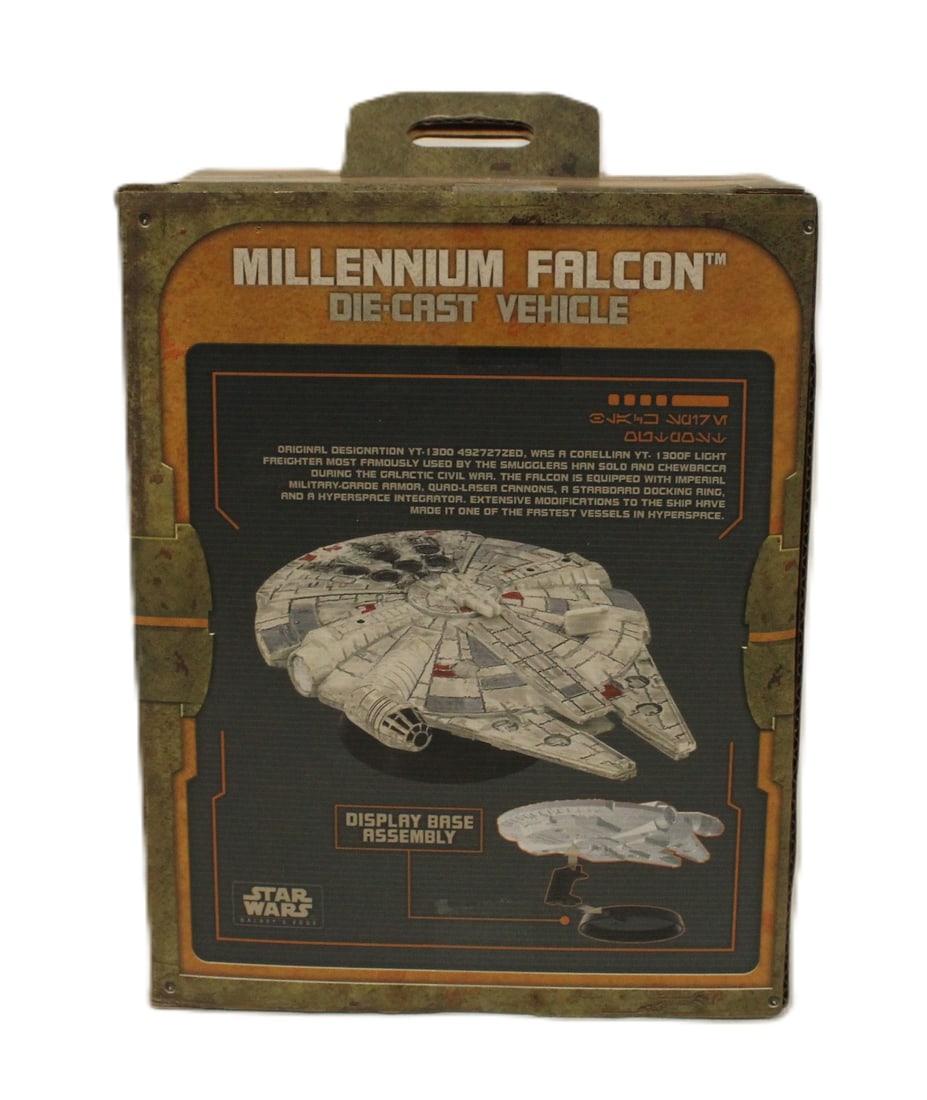 A Diecast Millenium Falcon. - 2