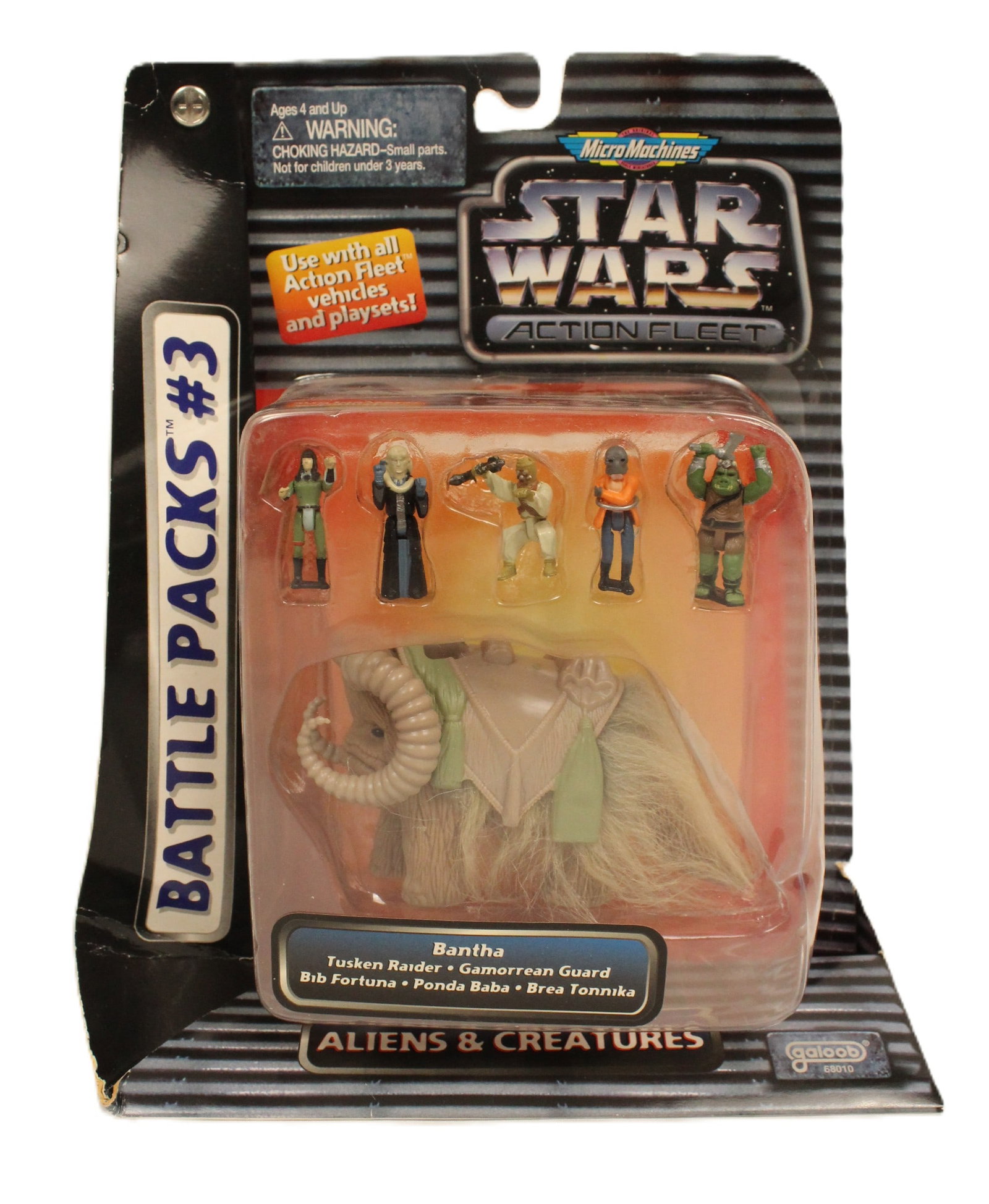 A MicroMachines Star Wars Action Fleet Bantha Toy. (1 of 3)