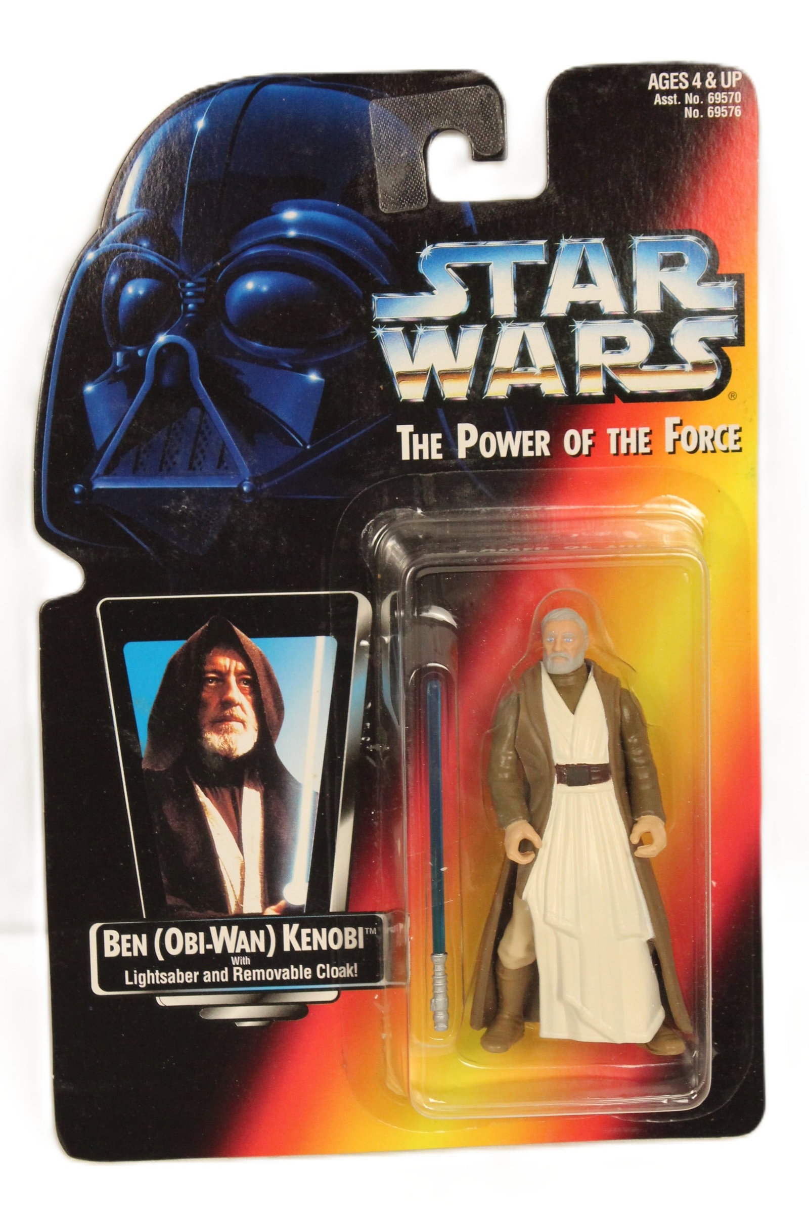 1995 Power of the Force Ben Kenobi Action Figure.: (Kenner, 1995) This is a new-in-box Star Wars The Power of the Force Ben (Obi-Wan) Kenobi action figure. The box is in near mint condition.