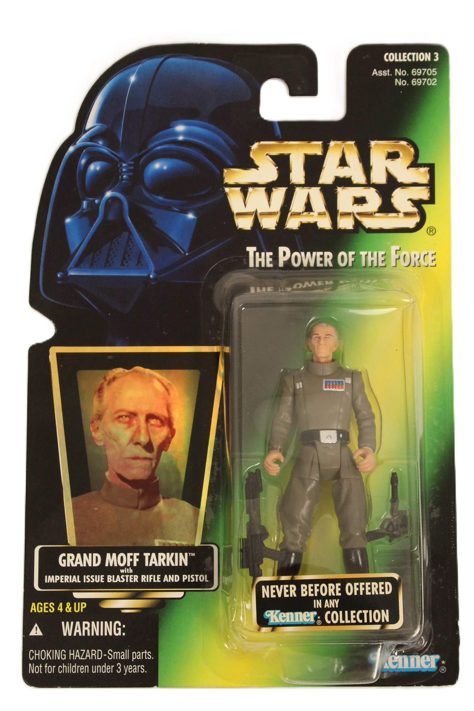 1996 Power of the Force Grand Moff Tarkin Action Figure. (1 of 2)