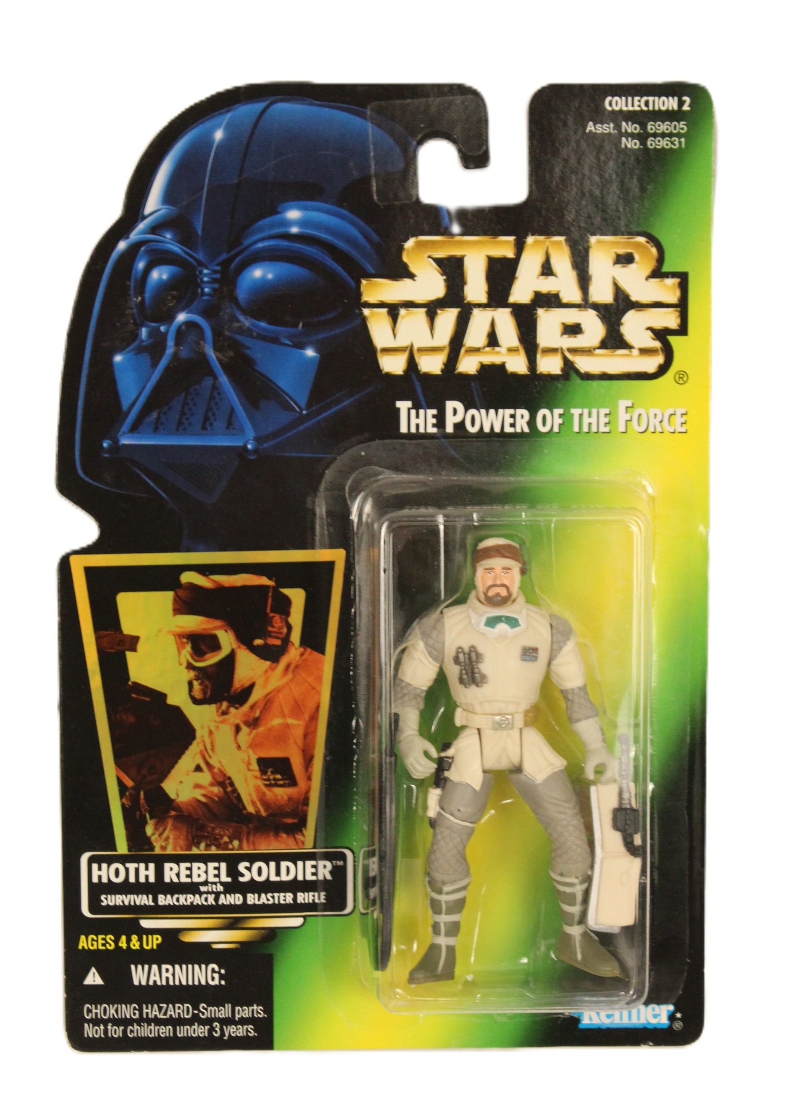 1996 Power of the Force Hoth Rebel Soldier Action Figure. (1 of 2)