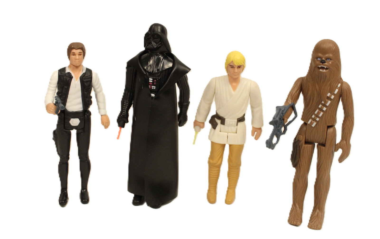 A Set Of (4) reproduction 1977 Star Wars Action figures (1 of 2)
