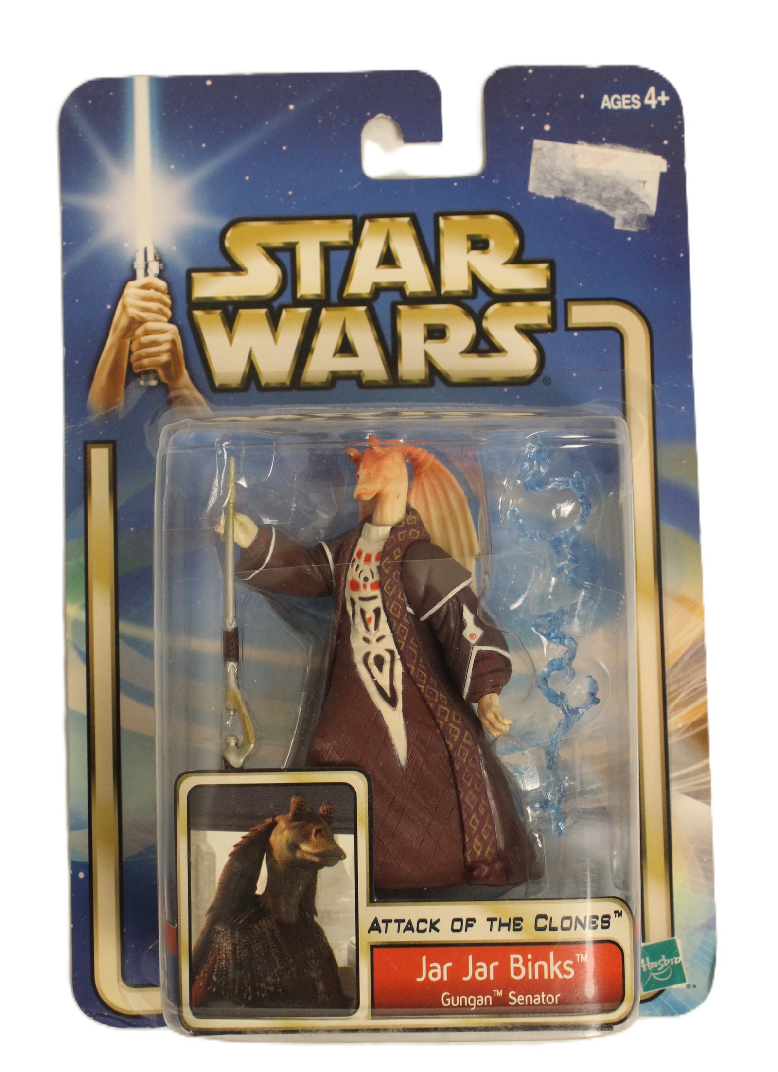 2002 Attack of the Clones Jar Jar Binks Action Figure. (1 of 2)