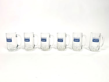 Lotta six circa 1960s Hamm’s Beer glass Tavern mugs.