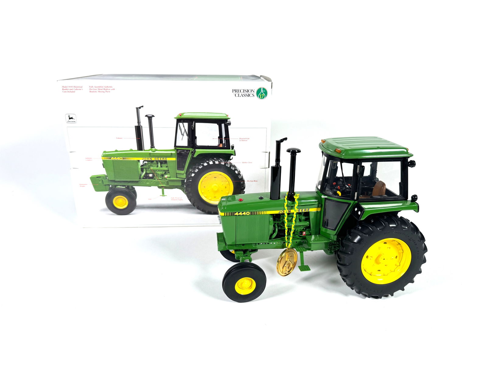 Precision Classics John Deere 4440 Tractor by Ertl with box (1 of 2)