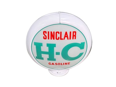 Late 1950s H-C Sinclair Gasoline Globe