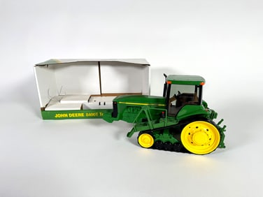 John Deere 8400T tractor by Ertl comes in box.
