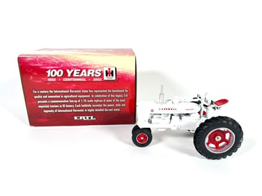 McCormick Farmall 100th Anniversary "M" White Demonstrator Tractor by Ertl