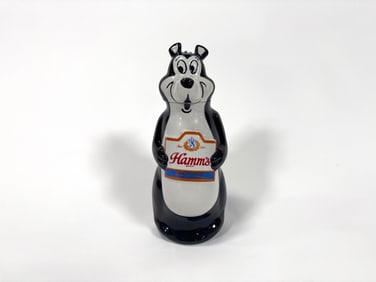 Circa 1970s Hamm’s Beer ceramic beer decanter.