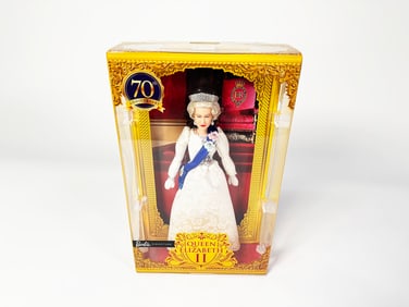 Barbie Signature Queen Elizabeth II Platinum Jubilee Doll, released in 2022 to commemorate the