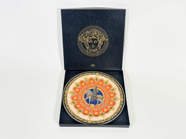 1996  Le Roi Balthasar Versace Christmas plate by Rosenthal - Continental.