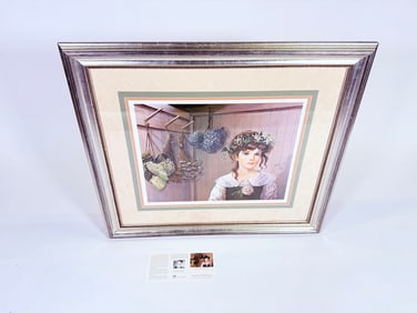 September Harvest framed lithograph by the artist Pati Bannister.