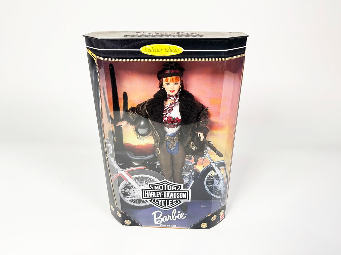 Barbie Collector Edition 1998 Harley Davidson, 2nd in Series, Redhead. (1 of 1)